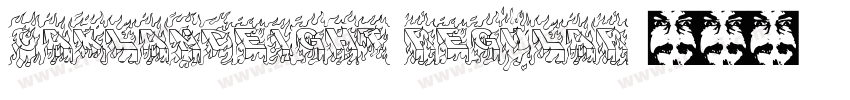 OaklandEight Regular字体转换